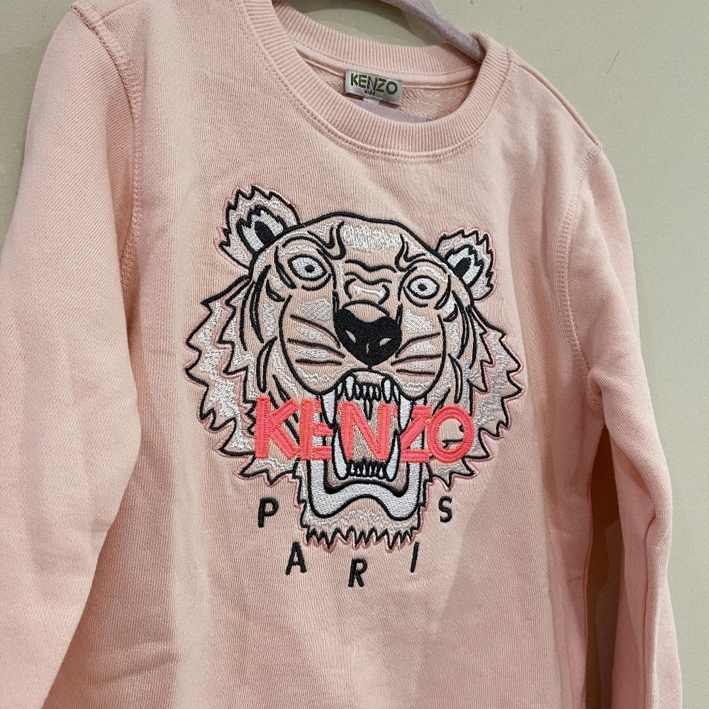 KENZO KIDS SWEATSHIRT WITH LOGO 8Y - Picture 7 of 10